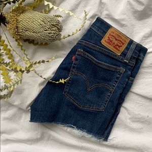 Levi’s high waisted shorts